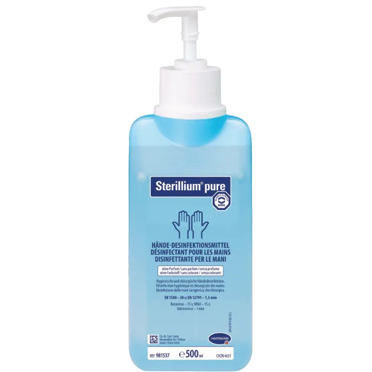 Sterillium pure Händedesinfektion mit Pumpe – 500 ml