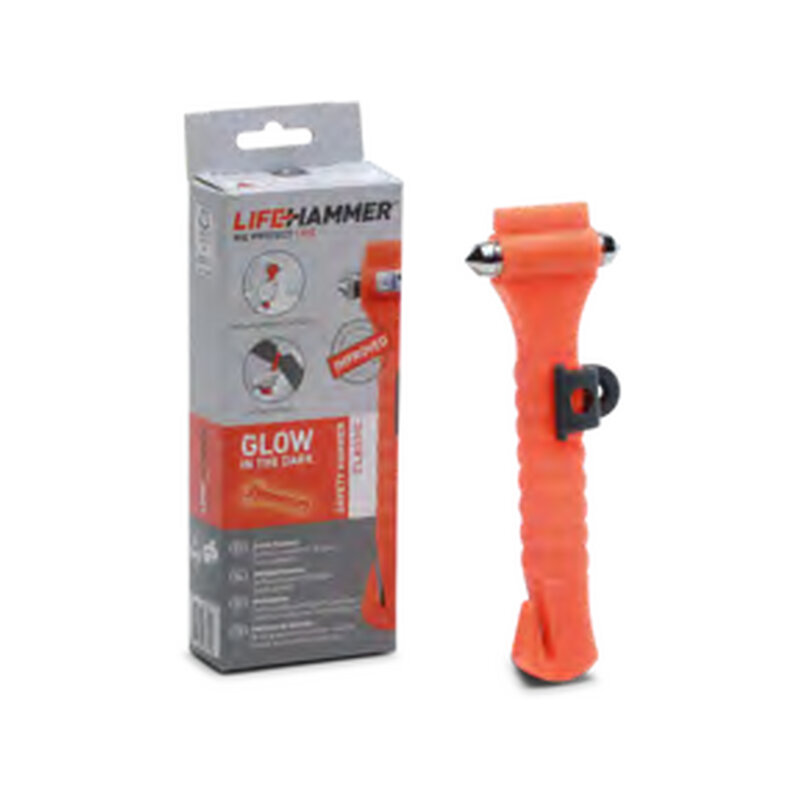 [LEINA-42020] Lifehammer Original – Nothammer mit Gurtschneider