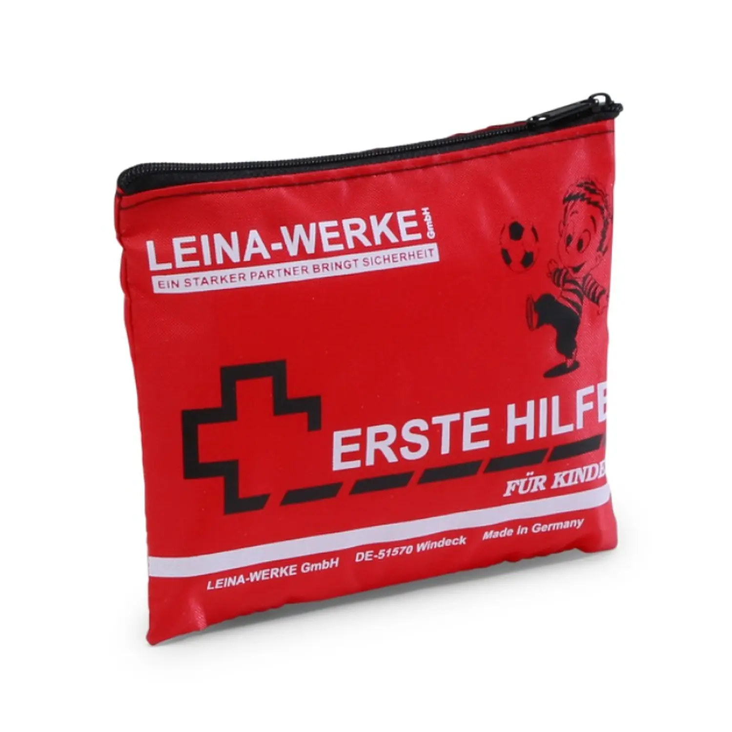 [LEINA-51004] Erste-Hilfe-Set für Kinder – kompakte rote Tasche
