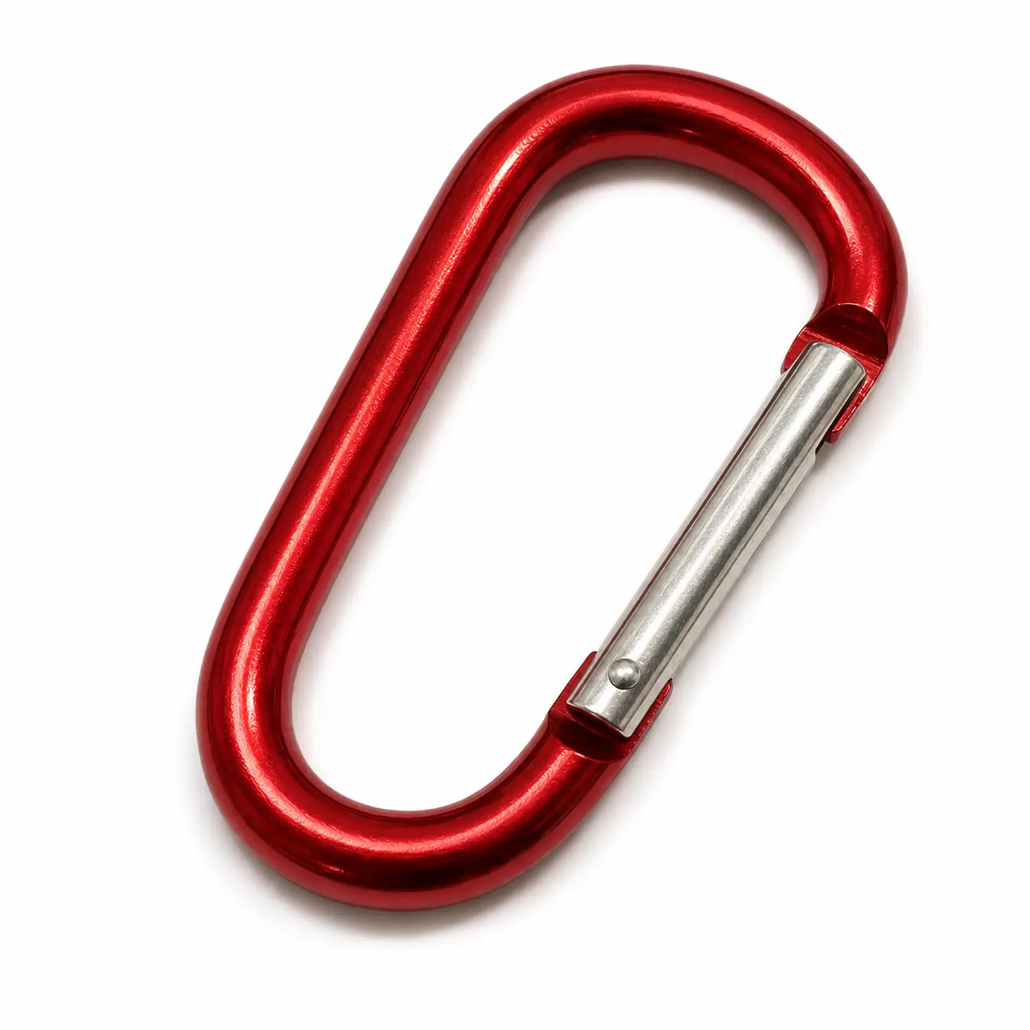 Aluminium-Karabiner 80 mm – Rot
