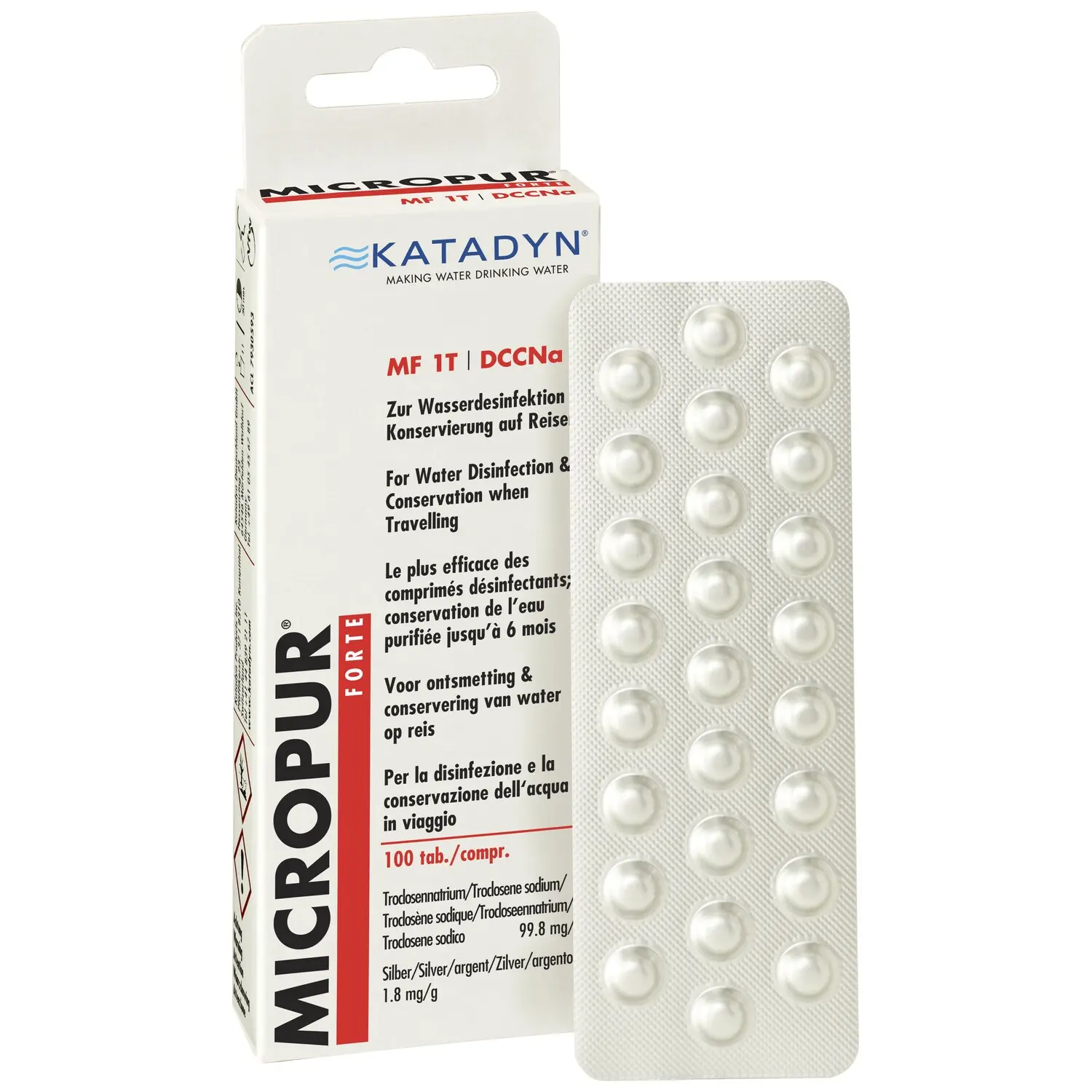 [MIC-8014258] Micropur Forte MF 1T/100 – 100 Tabletten